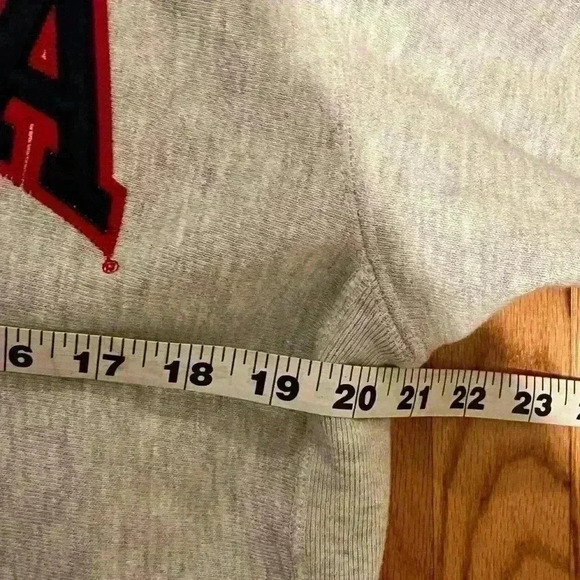 VTG 90s Champion Reverse Weave Arizona Wildcats Crewneck Sweatshirt grey sz L - Picture 4 of 5